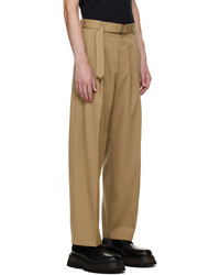 beige Wollchinohose von Rito Structure