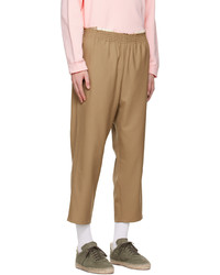 beige Wollchinohose von Camiel Fortgens