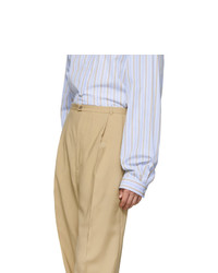 beige Wollchinohose von Gucci