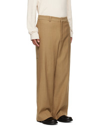 beige Wollchinohose von Recto