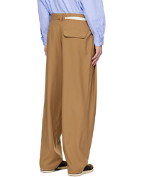 beige Wollchinohose von Camiel Fortgens