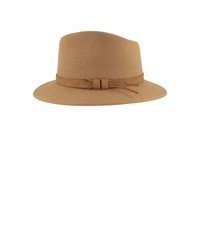 beige Wollhut von Breiter