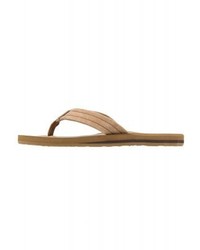beige Zehensandalen von Quiksilver