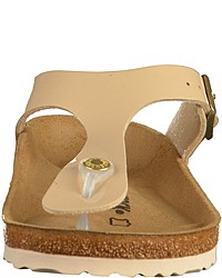 beige Zehentrenner von Birkenstock