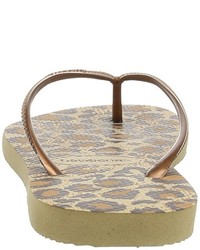 beige Zehentrenner von Havaianas