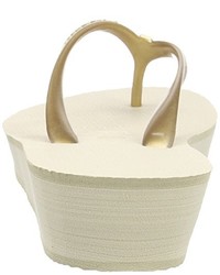 beige Zehentrenner von Havaianas