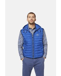 blaue ärmellose Jacke von Bugatti