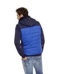 blaue ärmellose Jacke von Camp David