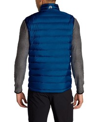 blaue ärmellose Jacke von Eddie Bauer