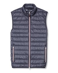 blaue ärmellose Jacke von Esprit