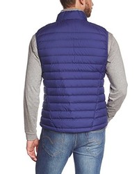 blaue ärmellose Jacke von Jack Wolfskin