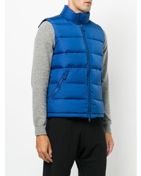 blaue ärmellose Jacke von Aspesi