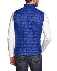 blaue ärmellose Jacke von Patagonia