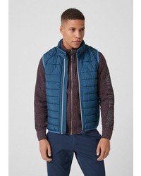 blaue ärmellose Jacke von S.OLIVER RED LABEL