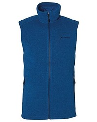 blaue ärmellose Jacke von VAUDE