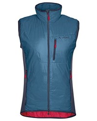 blaue ärmellose Jacke von VAUDE