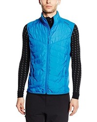 blaue ärmellose Jacke von Ziener