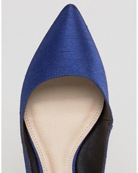 blaue Ballerinas von Asos