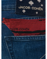 blaue enge Jeans aus Baumwolle von Jacob Cohen