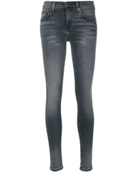 blaue enge Jeans aus Baumwolle von Current/Elliott