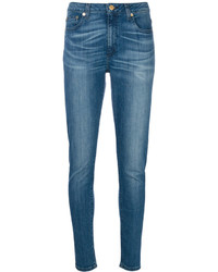 blaue enge Jeans aus Baumwolle von MICHAEL Michael Kors