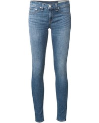 blaue enge Jeans aus Baumwolle von Rag & Bone