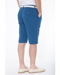 blaue bedruckte Shorts von DANIEL DAAF