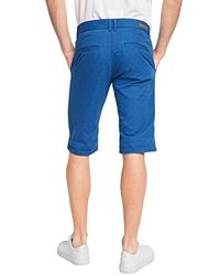 blaue bedruckte Shorts von edc by Esprit