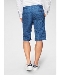 blaue bedruckte Shorts von edc by Esprit