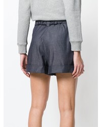 blaue bedruckte Shorts von N°21
