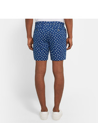 blaue bedruckte Shorts von Marc by Marc Jacobs