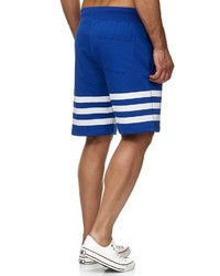 blaue bedruckte Shorts von Redbridge