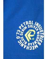 blaue bedruckte Sportshorts von Petrol Industries