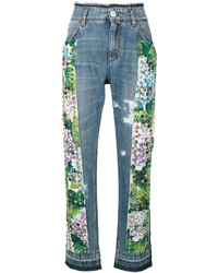blaue beschlagene Jeans von Dolce & Gabbana
