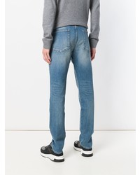 blaue beschlagene Jeans von Valentino