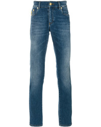 blaue bestickte Jeans von Billionaire