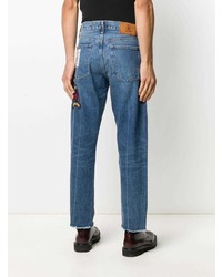 blaue bestickte Jeans von Tommy Hilfiger