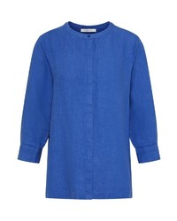 blaue Bluse von Bugatti
