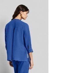blaue Bluse von Bugatti