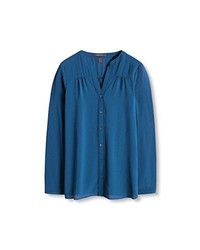 blaue Bluse von ESPRIT Collection