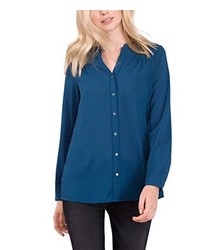 blaue Bluse von ESPRIT Collection