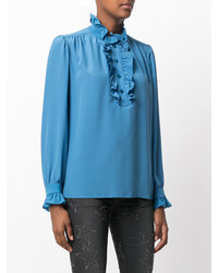 blaue Bluse von Stella McCartney