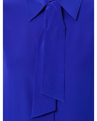 blaue Bluse von Lanvin