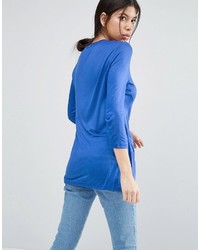 blaue Bluse von Vero Moda