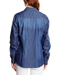 blaue Bluse von SPRINGFIELD