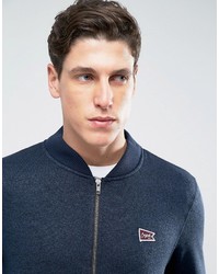 blaue Bomberjacke von Jack and Jones