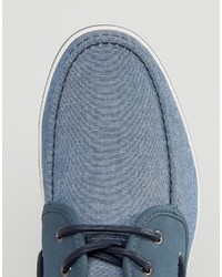 blaue Bootsschuhe von Aldo