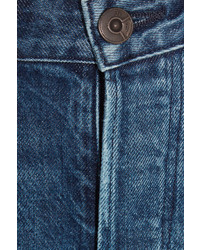 blaue Boyfriend Jeans mit Destroyed-Effekten von 3x1
