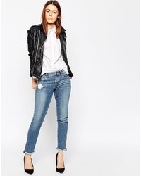 blaue Boyfriend Jeans von Asos