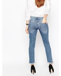 blaue Boyfriend Jeans von Asos